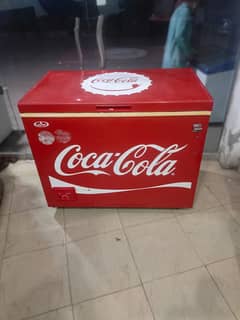 Coca Cola Medium Size Classey Single Door Deep Freezer