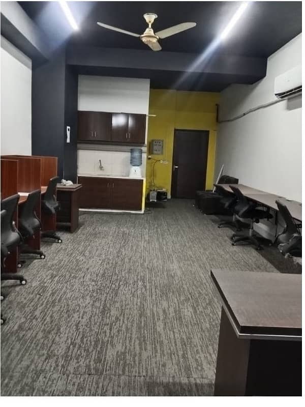 Fully Furnished Office Area 600 Square Feet Office Available For Rent Real Pictures In Gulberg 3 Lahore 5