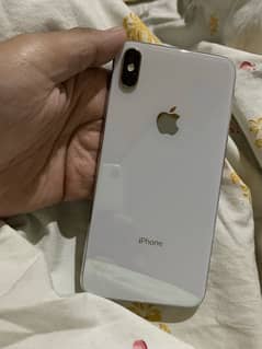 Iphone xs max PTA approved white colour