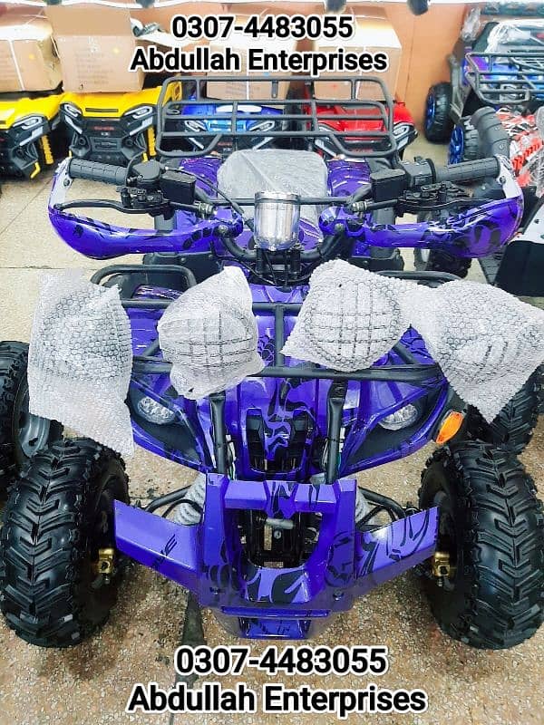 125cc brand new zero meter jeep ATV Quad Bike online delivery all Pak 2