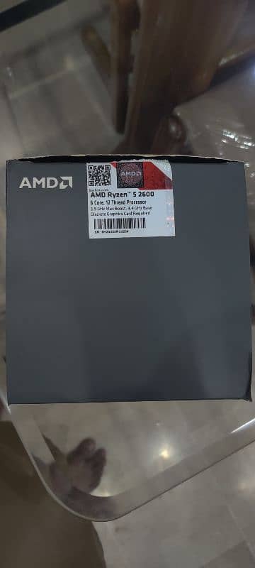 Ryzen 5 2600 Tray with Box (without fan) 1