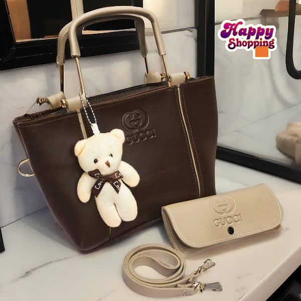 *"Gucci 2Pcs Bag Set for Girls - Imported Keychain - 1200/- Rs. "* 4