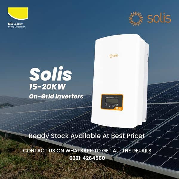 Solis inverters available at best rate 0