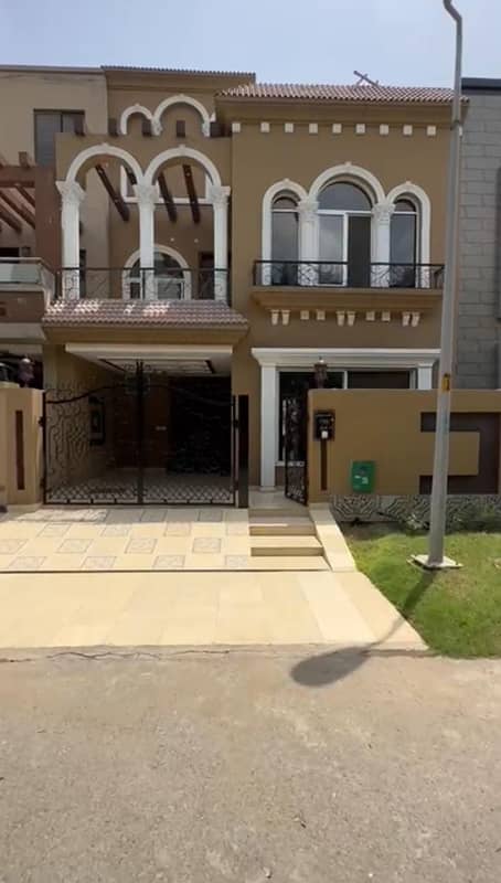 5 Marla Brand New Spanish House Available For Sale In AA Block Bahria Town Lahore 0