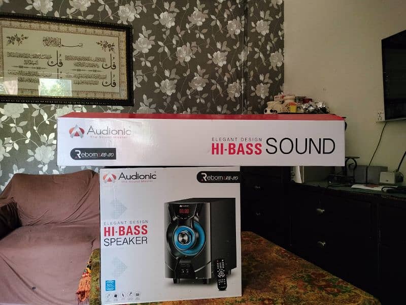 audionic system hi bass sound all warenty 1