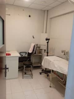 running clinic for sale in D13 Shah Allah Ditta main road