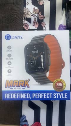 Dany/Audionic Mark Pro Smartwatch (Black Orange)