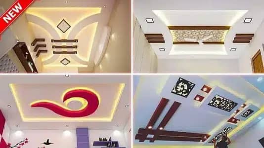 False Ceiling - Pop Ceiling - Gypsum Panel Ceiling - Pvc Ceiling Panel 1