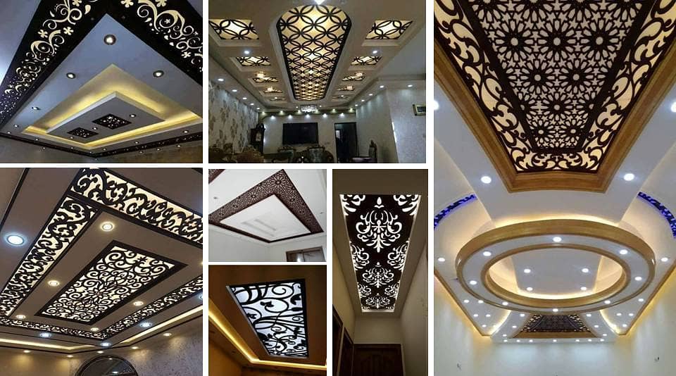 False Ceiling - Pop Ceiling - Gypsum Panel Ceiling - Pvc Ceiling Panel 3