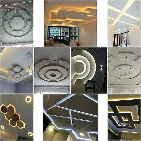 False Ceiling - Pop Ceiling - Gypsum Panel Ceiling - Pvc Ceiling Panel 8