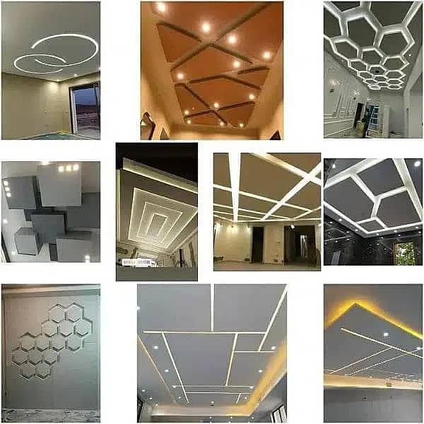 False Ceiling - Pop Ceiling - Gypsum Panel Ceiling - Pvc Ceiling Panel 9