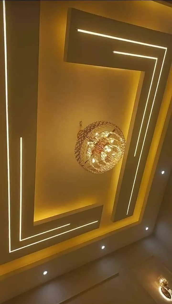 False Ceiling - Pop Ceiling - Gypsum Panel Ceiling - Pvc Ceiling Panel 16