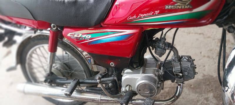 honda cd 70 fir sale giod condition 4