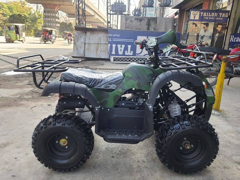 124cc jeep atv quad 4 wheels dubai import delivery all Pakistan 2