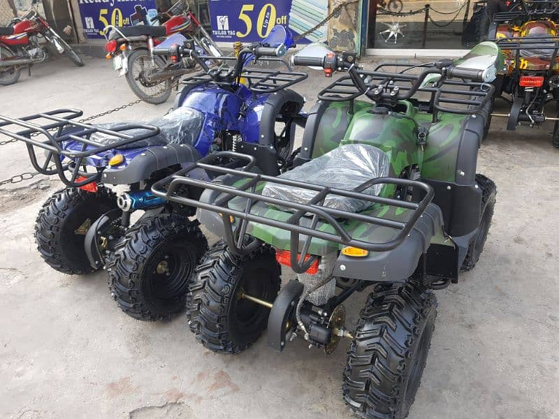 124cc jeep atv quad 4 wheels dubai import delivery all Pakistan 6