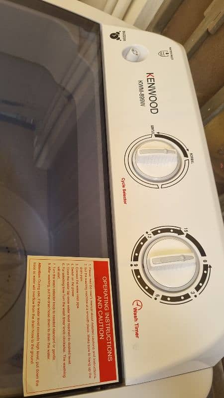 kenwood washing machine 3