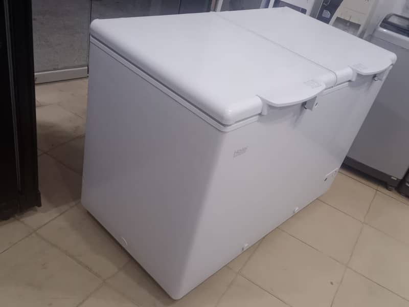 Haier Medium Size DoubLe DOoR InVerTeR Deep FreeZer 2