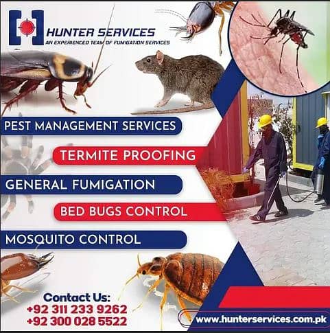 General fumigation Termite treatment Pest control services in karachi 2