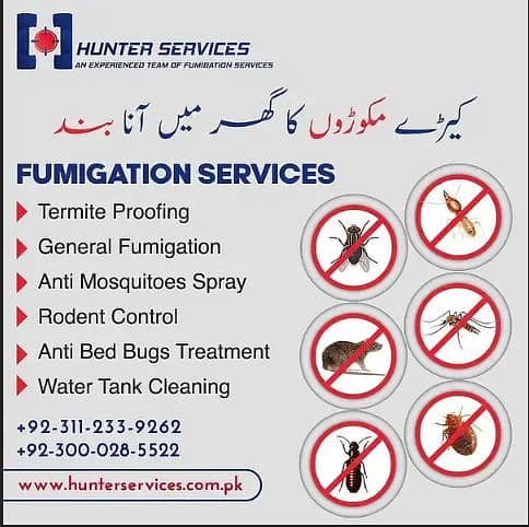 General fumigation Termite treatment Pest control services in karachi 5