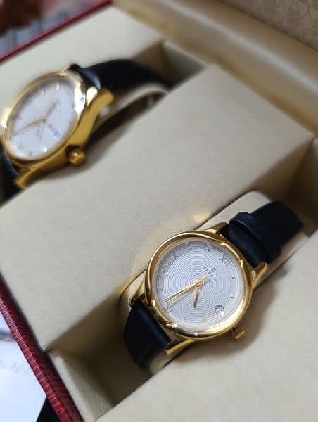 Titan couple watch 1