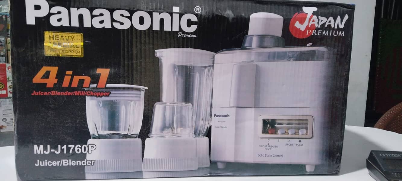 PANASONIC JUICER BLENDER 4 IN 1/ 3 IN 1 (PREMIUM JAPAN) 2