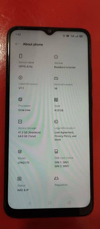 Oppo A15S.  4/64 Exchange b ho jay ga 3