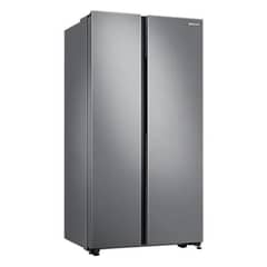 Brand new Samsung side by side 22 cubic full size refrigerator digital