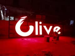 3D led Sign Boards / Neon Signs / backlit sign / Acrylic Sign board