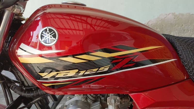 Yamaha bike 125ybz  2022 model 03004001046 6