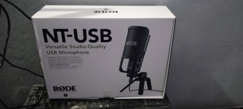 Rode Nt-USB Professional Mic Brand New Condition 0