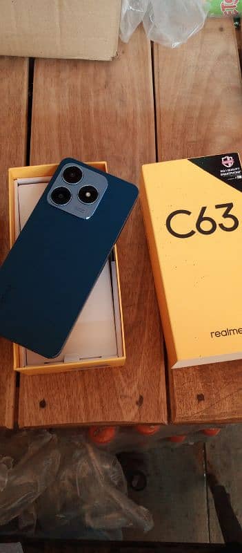 realme c63 6/128 full box 6mah warnti 7