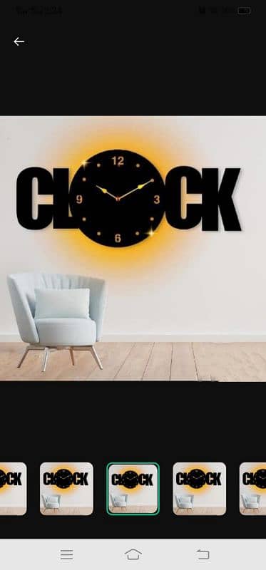 Product Name*: Analogue Wall Clock * 12