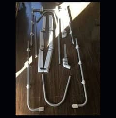 swimming pool ladder + air pump
