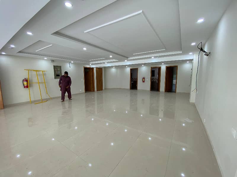 Brand New 4 Marla Commercial Ground And Mezzanine Available For Rent On Prime Location Of Phase 6 Main Boulevard 12