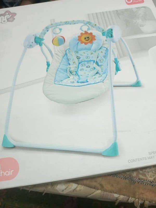 Automatic baby swing remote control rocking chair 0