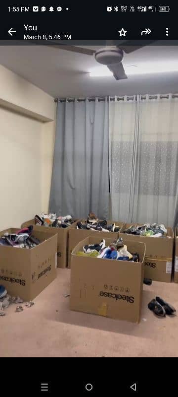 500 hundreds pair shoes available in whole sale prize each 1800 3