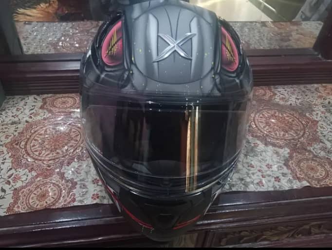 Axor Helmet Apex Venomous Black Visor 3