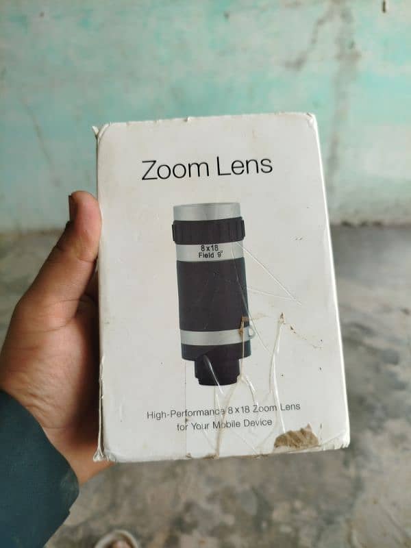 High-Performance 8x18 Zoom Lens for Your Mobile Device 0