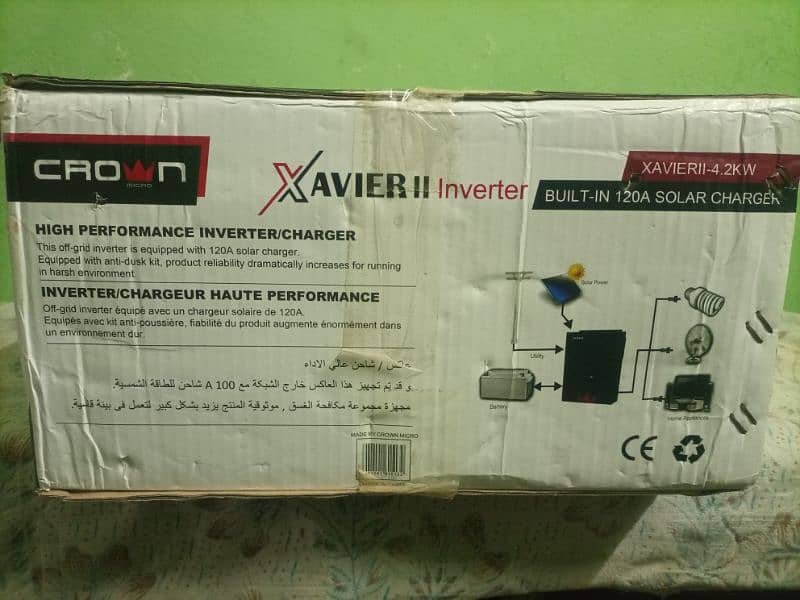 Crown Xavier 4.2 solar inverter 1