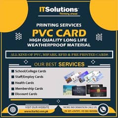 Low Cost High Quality PVC Cards printing (Waterproof Material)