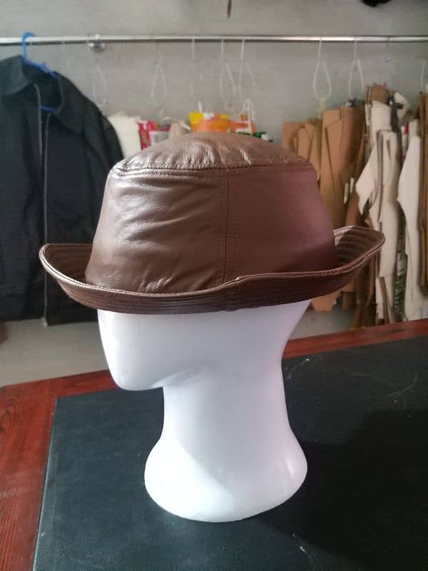 Leather hat 2