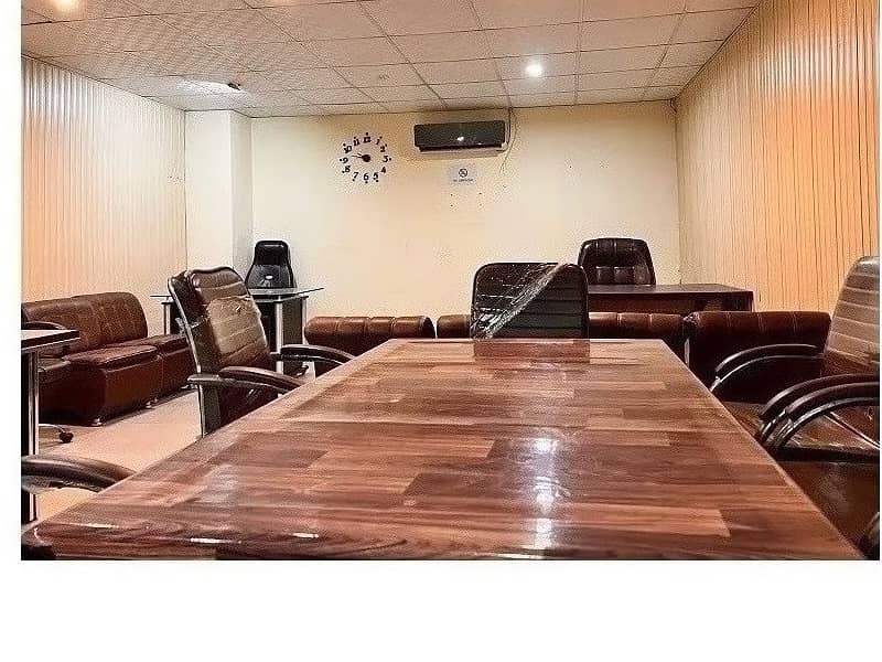 Fully Furnished Office Area 1800 Square Feet Corporate Office Available For Rent On Reasonable Rent Gulberg 3 Lahore 0