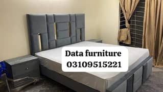 king size bed, side tables, home furniture, room furniture, bridal bed