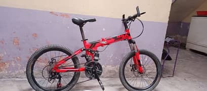 folding sport cycle ye full gear Wala  Pakistan ka nahi he