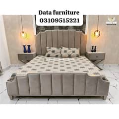 double bed, king size bed, side tables, home furniture, room furniture