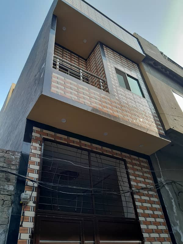 2.5 Marla Tripple Storey Brand New House For Sale In Chaman Park Naya Pull Near Canal Road 0