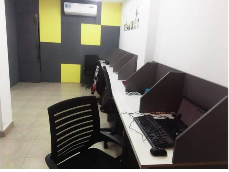 Area 750 square Feet Brand New Corporation Office Available For Rent in Main Boulevard Road Gulberg 3 Lahore 2