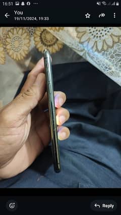 I phone x 256 gb by pass bttry chnge hny wali h service py h