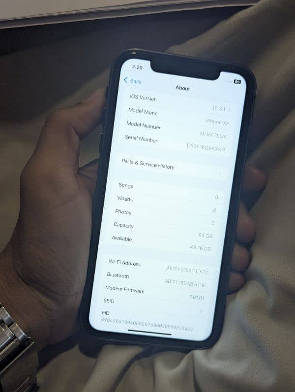 Iphone 13 pro (XR Converted) 64gb Non PTA JV 82 Health 10