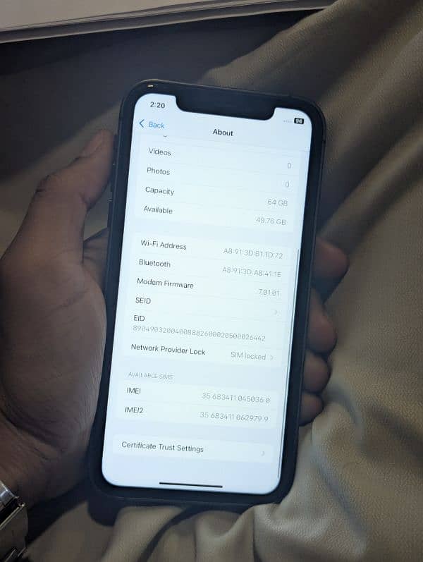 Iphone 13 pro (XR Converted) 64gb Non PTA JV 82 Health 11